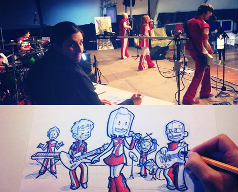 Show - Live & Draw Stefy